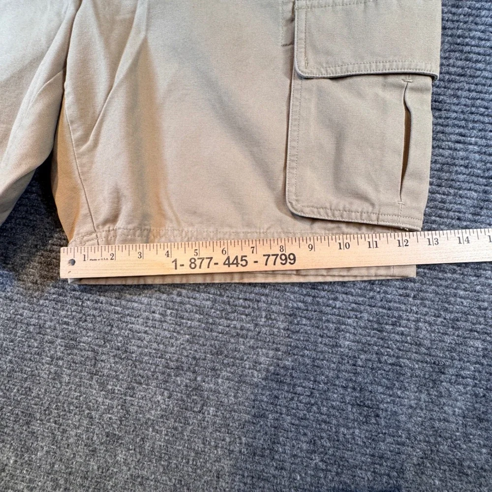 Brooks Brothers Cargo Shorts Mens 38 Brown Classic Length Skater‎ Hip Hop